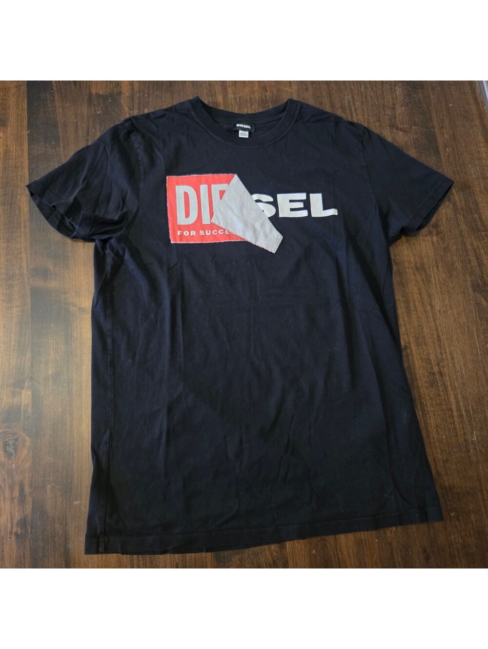 Diesel black logo T-shirt